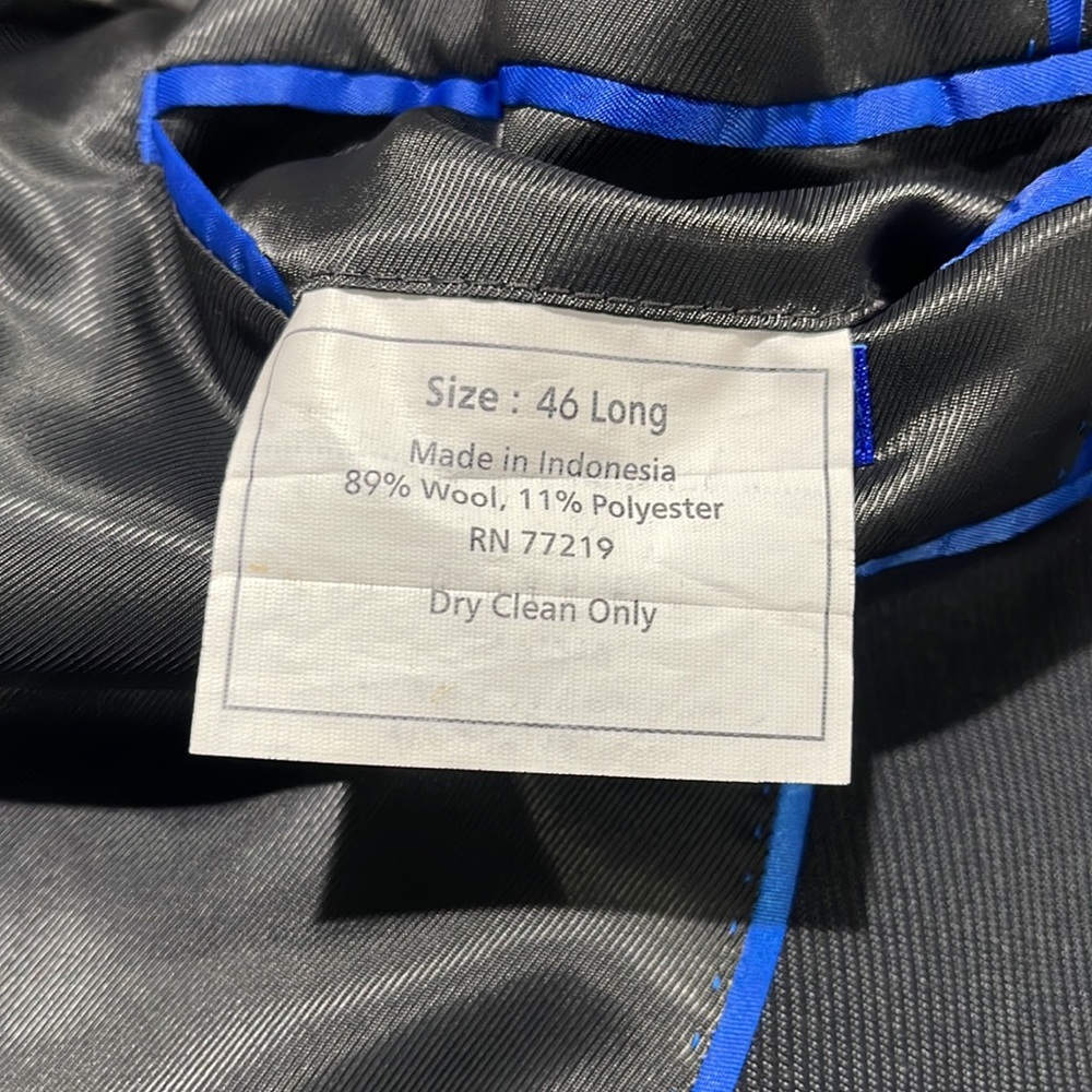 Men's suit jacket sports coat - Picture 4 of 4